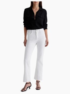 AG Jeans Farrah Boot Crop Jeans Size 27